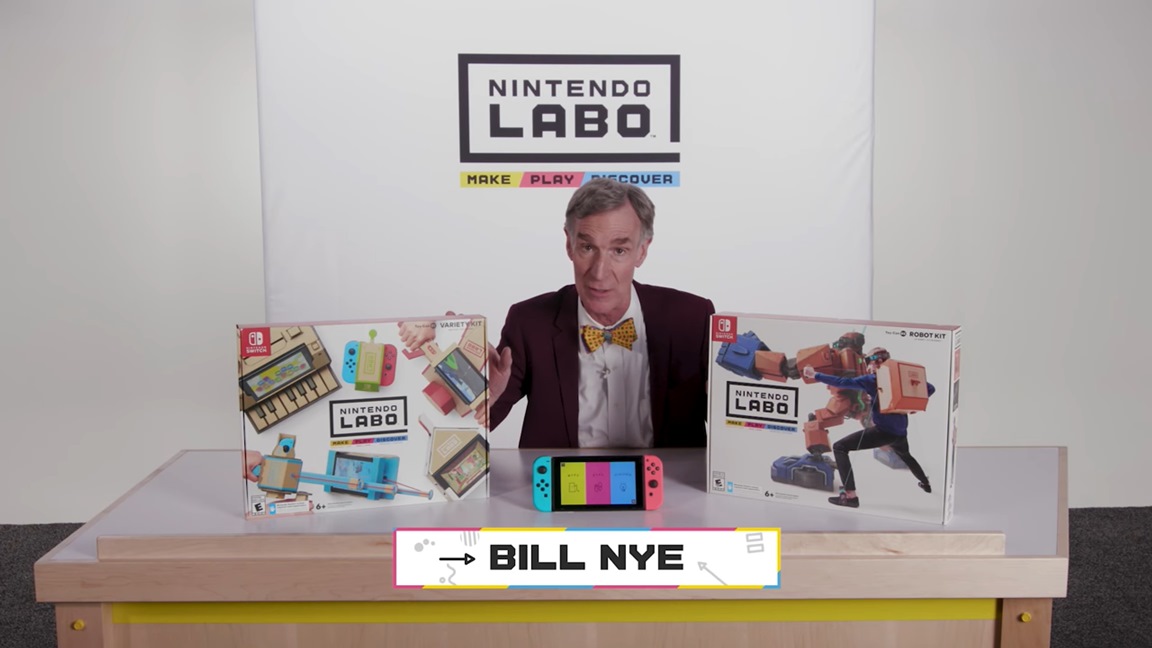 Bill nye hot sale nintendo labo