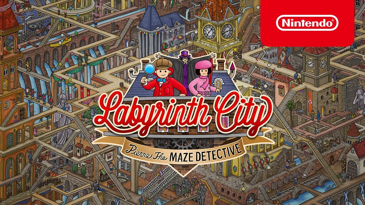 Labyrinth City Pierre the Maze Detective launches on Switch in July