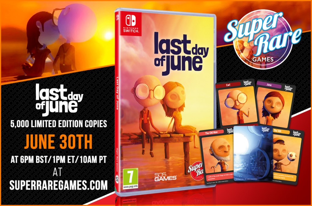 Last Day of June getting a physical release on Switch