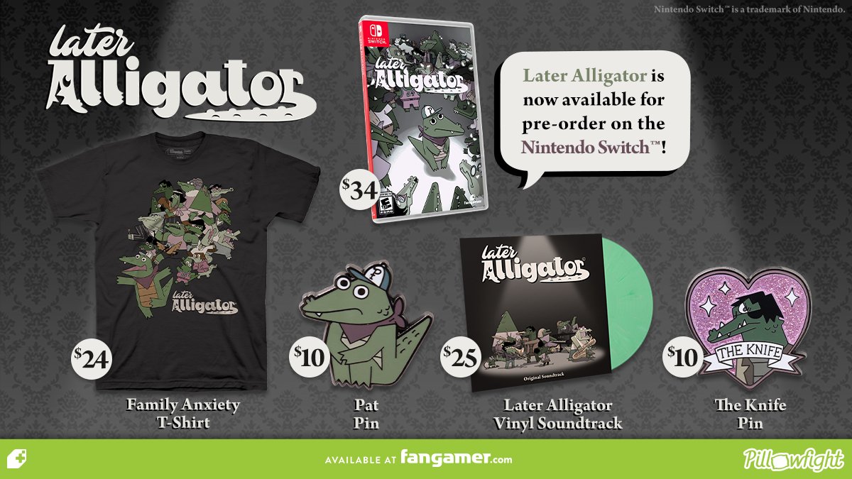 Later Alligator será lançado para Switch em 2020 - Nintendo Blast