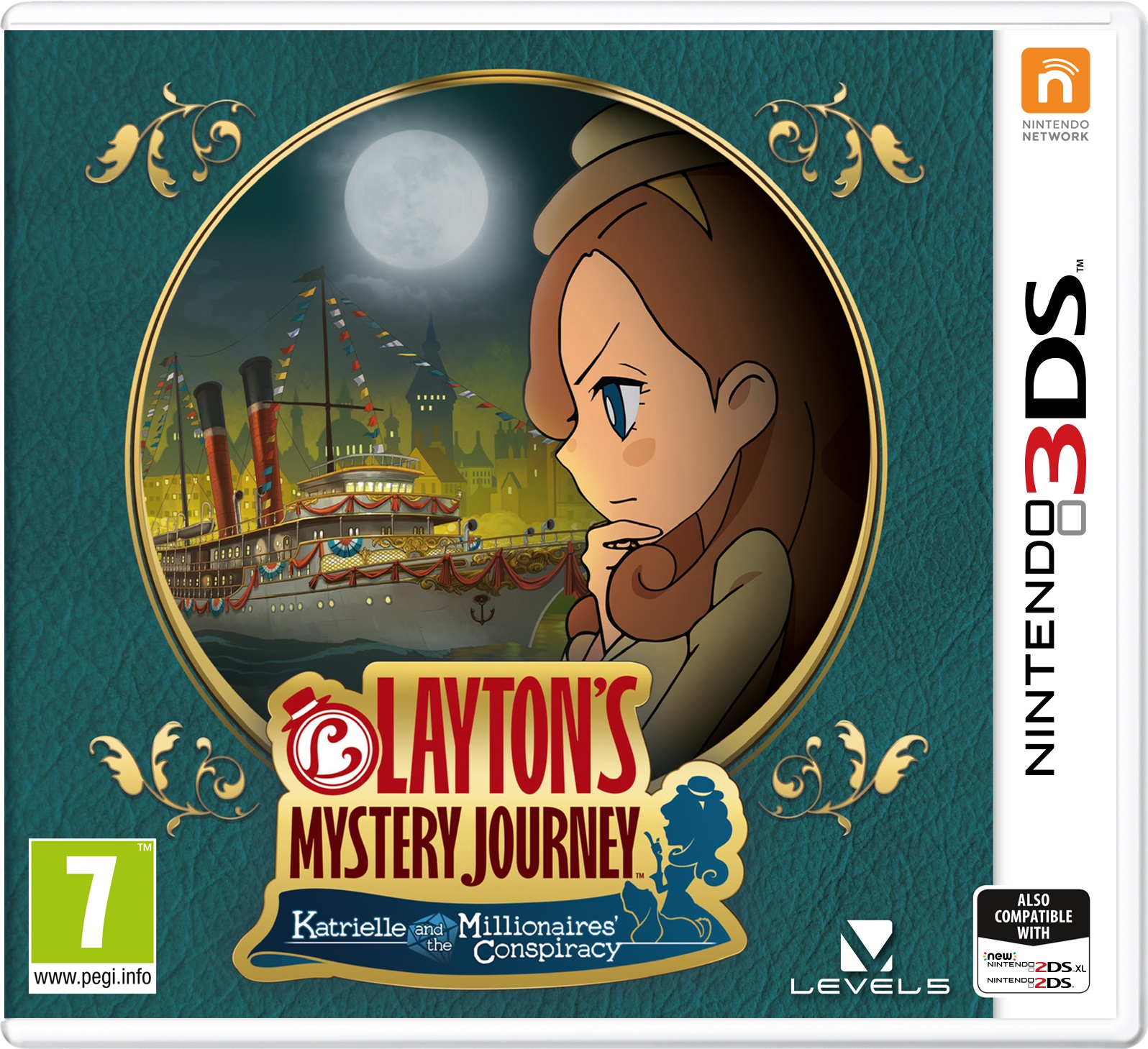 Layton's Mystery Journey: EU boxart - Nintendo Everything