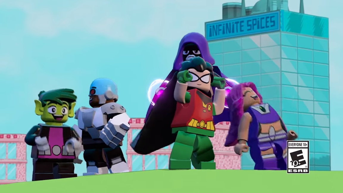 teen titans lego game