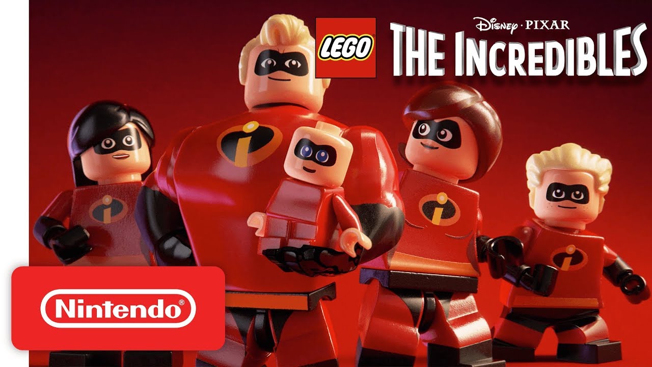 lego the incredibles pixar characters