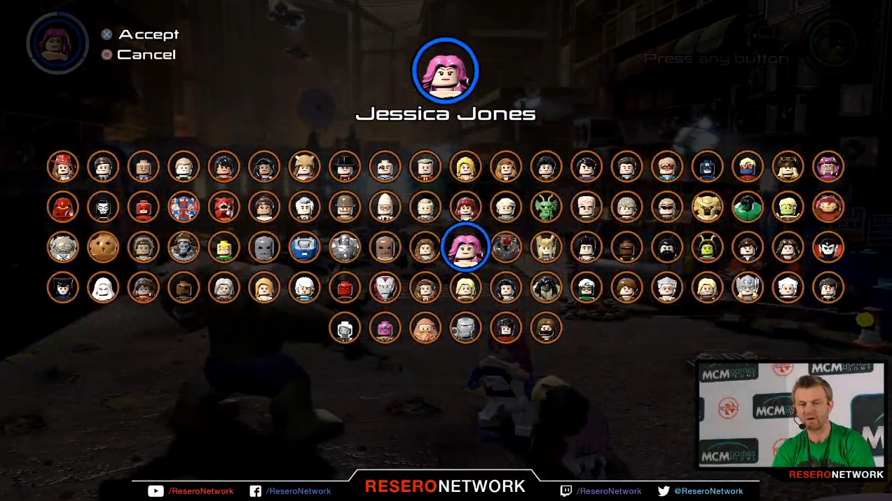 lego marvel avengers how to unlock all characters