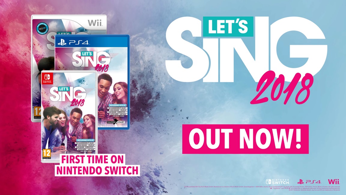 Let's sing shop 2018 wii