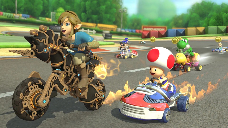 mario go kart 8