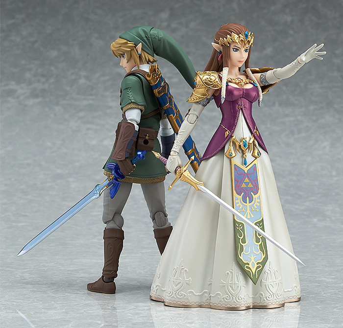 Pre-orders open for Link and Zelda Twilight Princess figmas - Nintendo