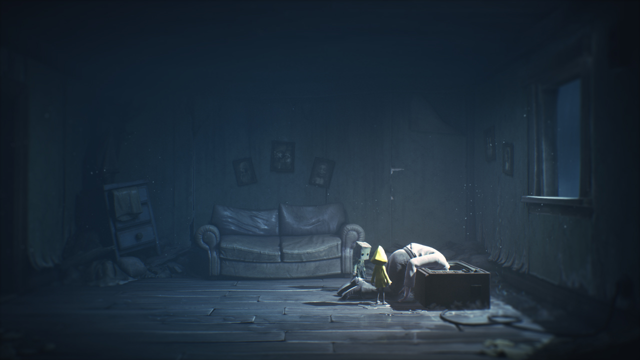 Можно из игры little nightmares 2