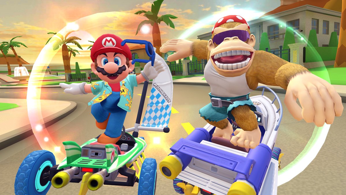 The Anniversary Tour begins in the Mario Kart Tour game