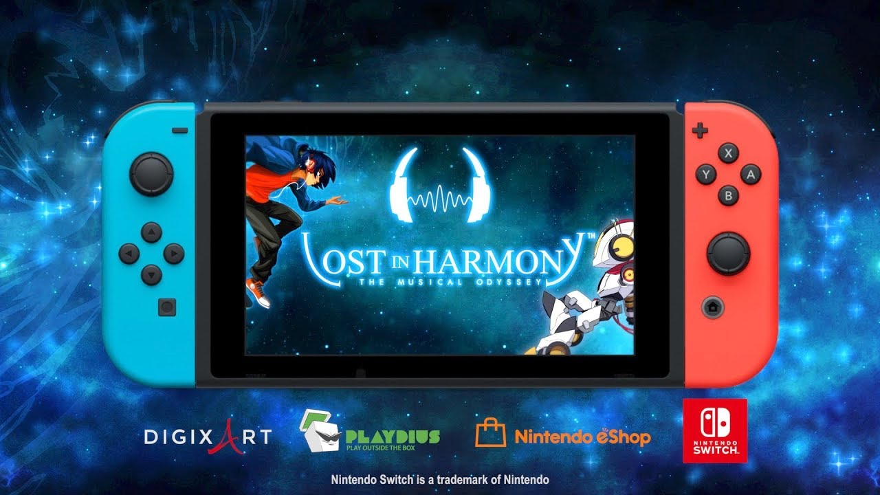 Lost In Harmony Switch Launch Trailer Nintendo Everything