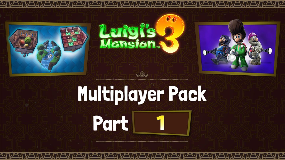 Luigi's Mansion 3 - DLC Pack 1 trailer (Nintendo Switch) 