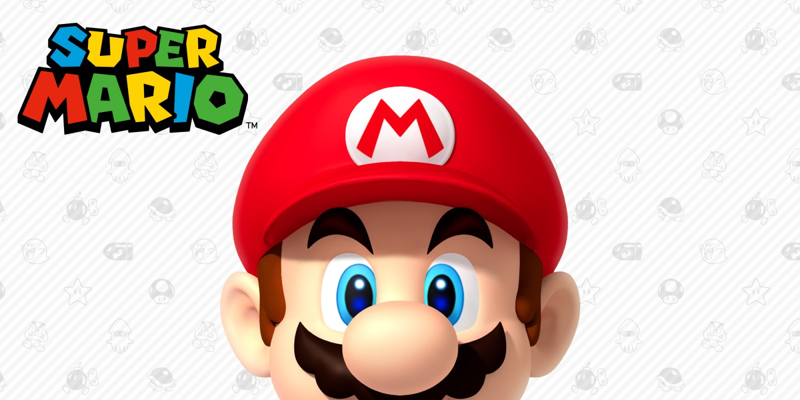 mario hat m logo