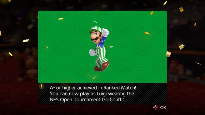 mario golf super rush nes open tournament golf luigi