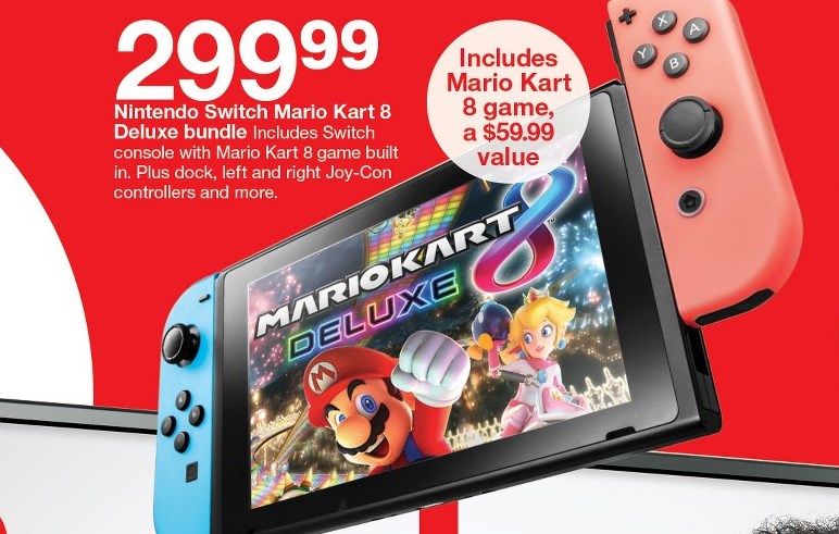 Target S Black Friday 2018 Deals Mario Maker 2ds And Mario Kart 8 Deluxe Switch Bundles Revealed Nintendo Everything