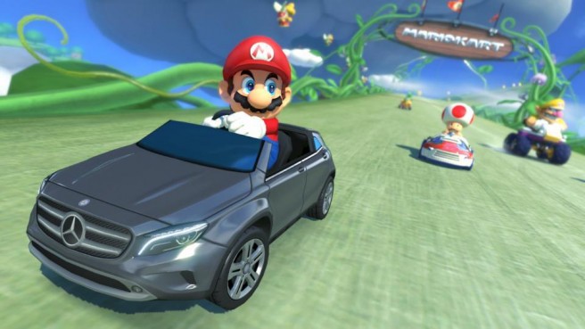 Mario Kart 8 Mercedes-Benz DLC