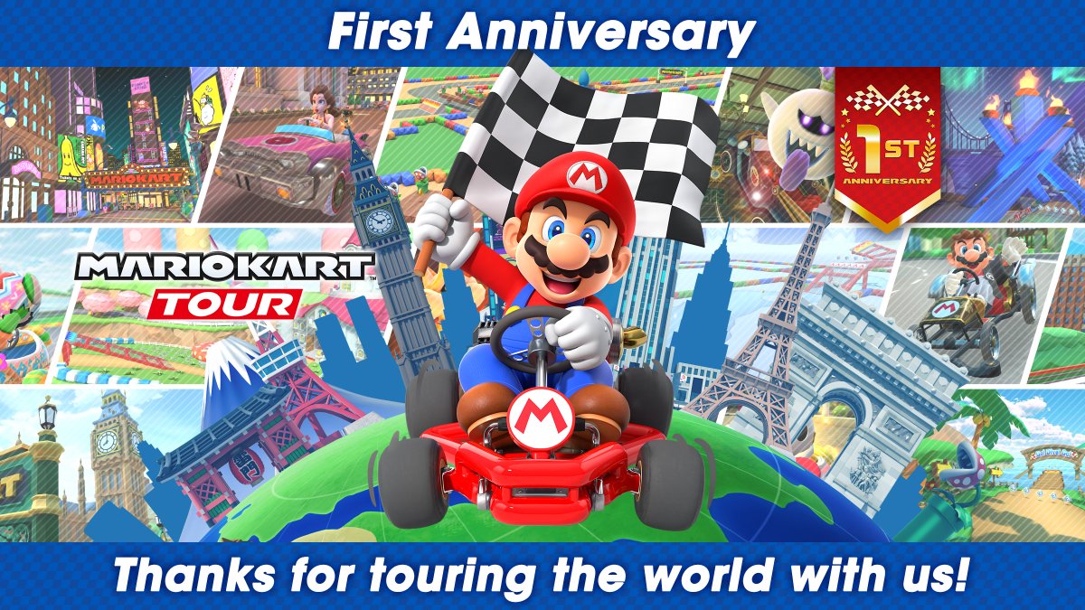 Mario Kart Tour To Host 1st Anniversary Tour 1670