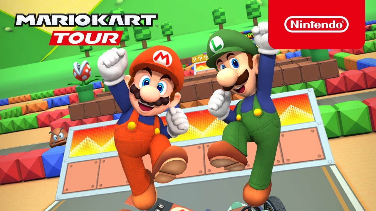 Mario Kart Tour - Winter Tour Trailer 