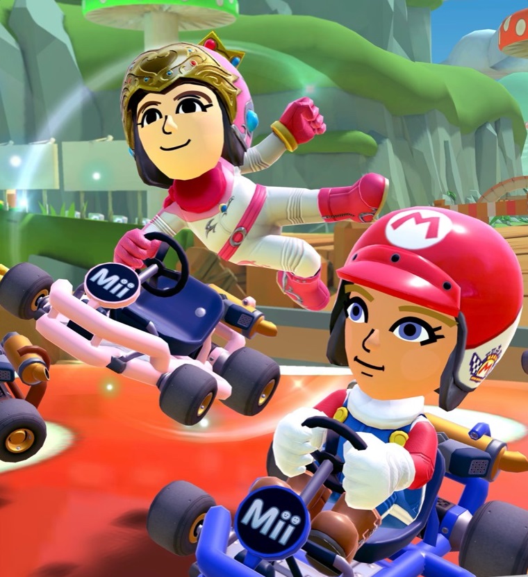 Mario Kart Tour on X: Mii characters debut as drivers in the next