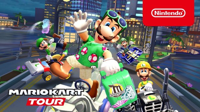 mario kart tour singapour tour trailer