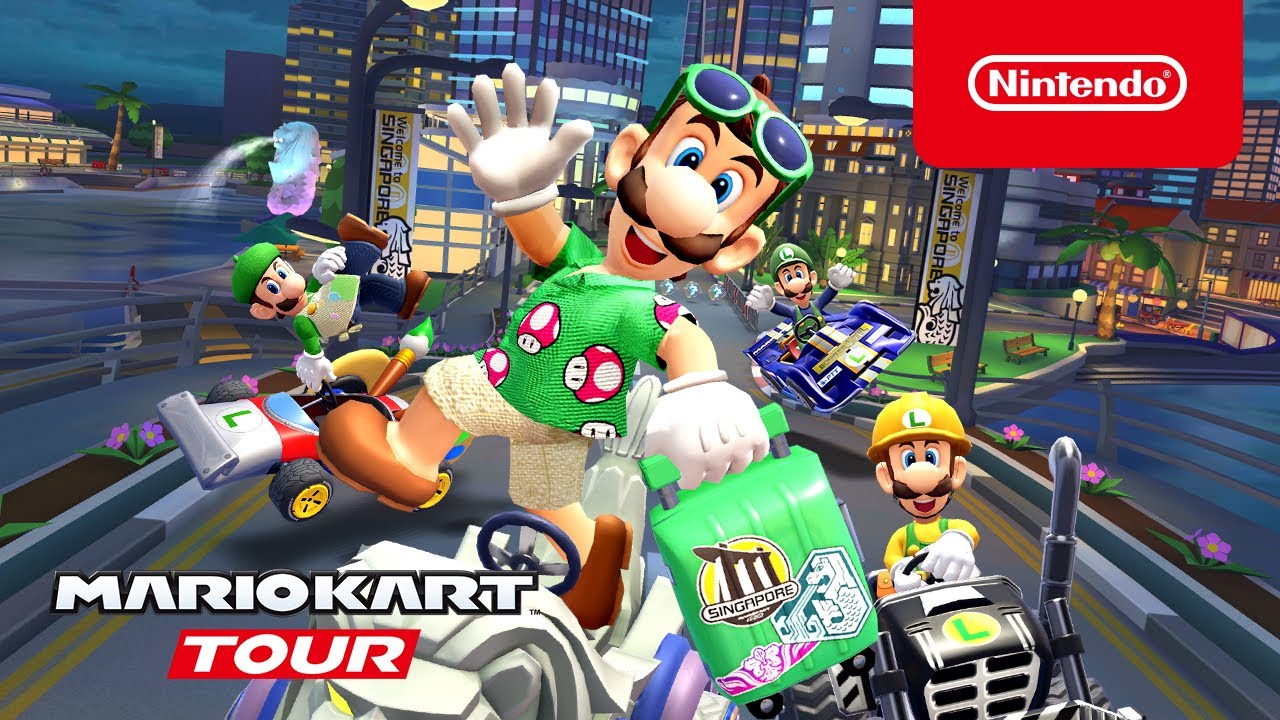 Mario Kart Tour - Vacation Tour Trailer 