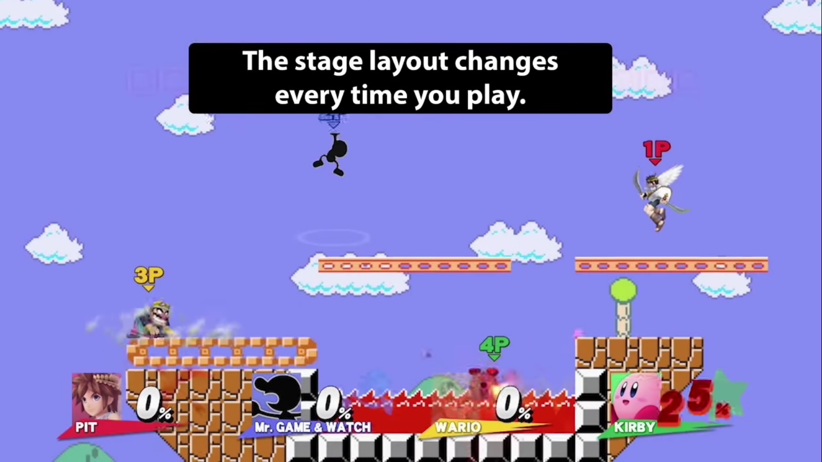 Super Smash Bros. for Wii U/3DS - Super Mario Maker stage revealed