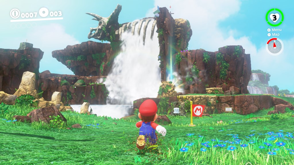 Brand New Footage Of Cascade Kingdom In Super Mario