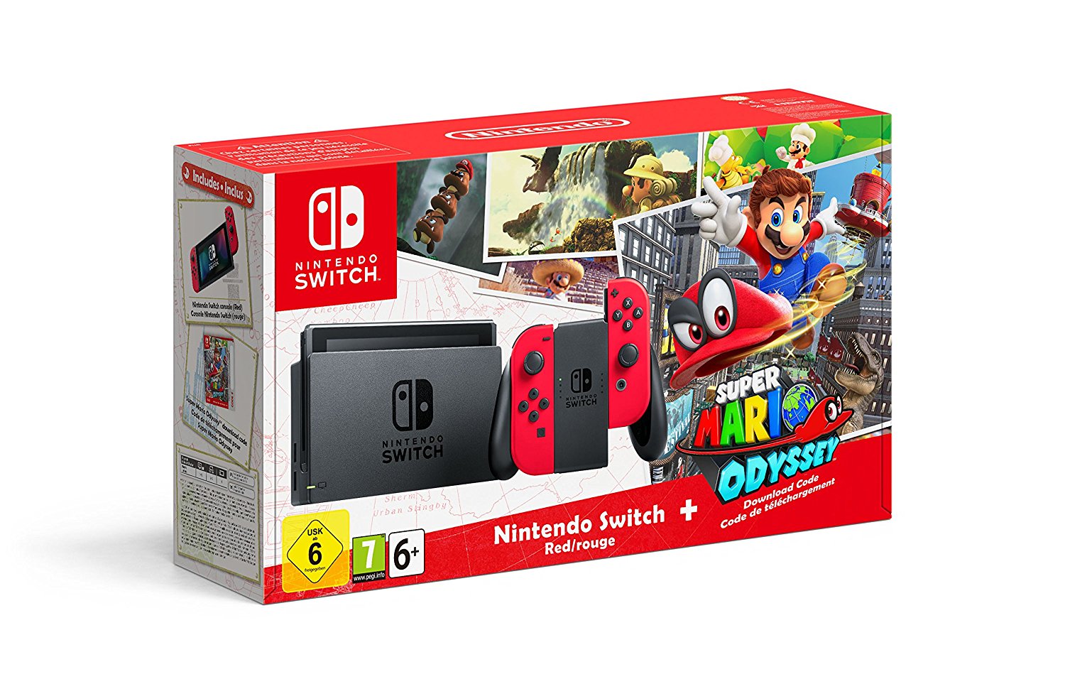 Nintendo Super Smash Bros. Ultimate Bundle with Super Mario Odyssey 