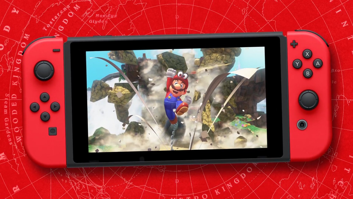 Super Mario Odyssey Nintendo Switch Game Deals 100% Official