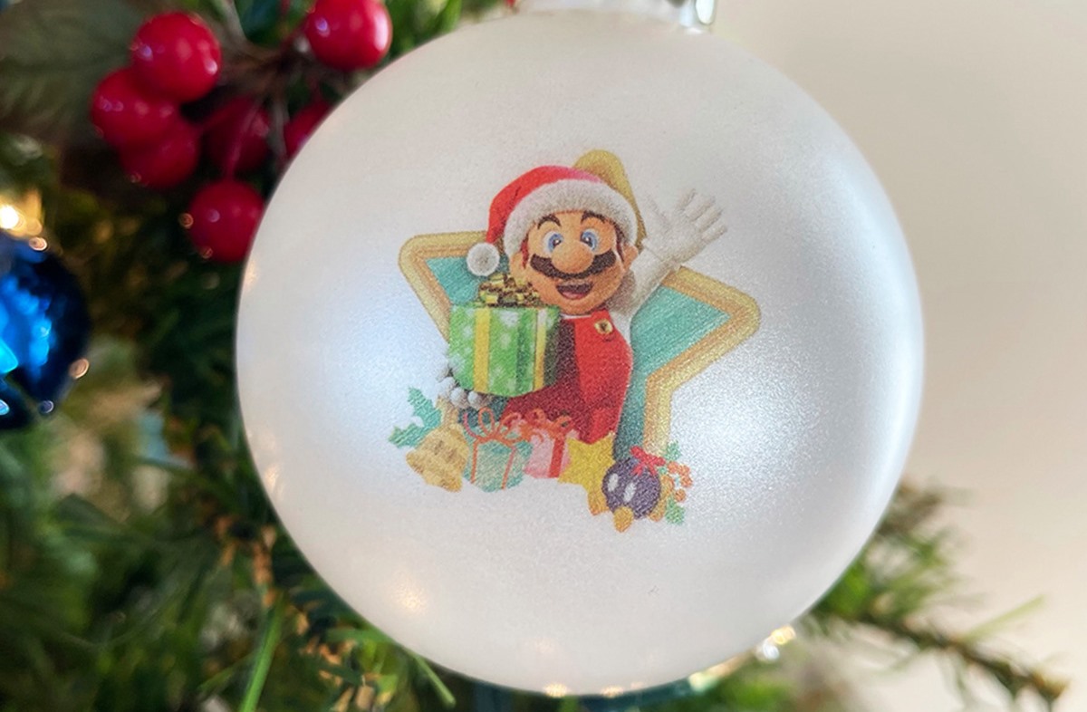 Super Mario Ornament Set Of 4 
