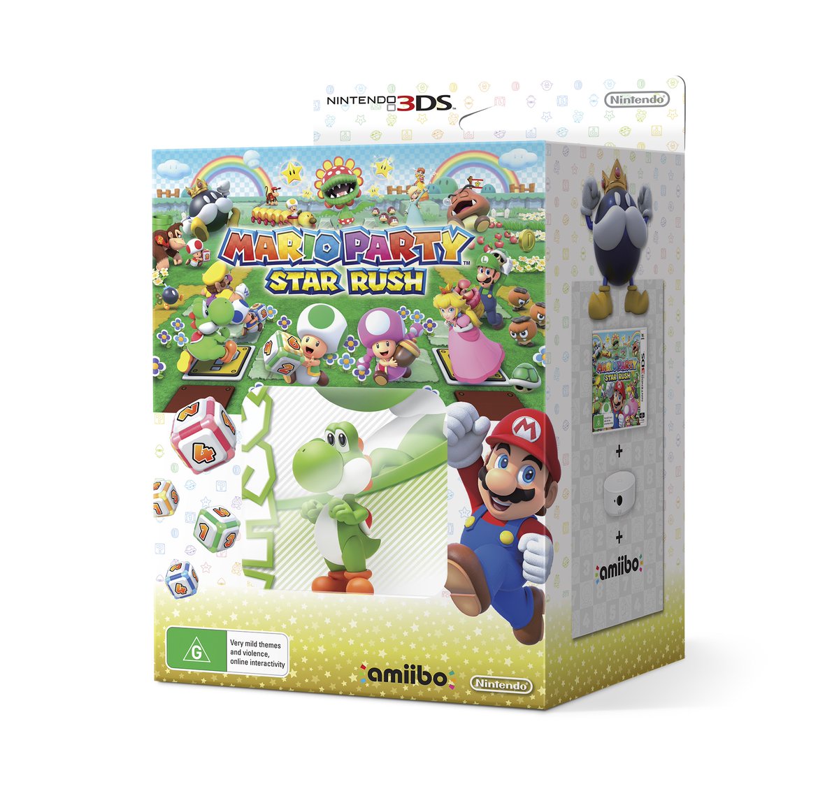 Mario Party Star Rush Amiibo Bundle Releasing In Australia And New Zealand