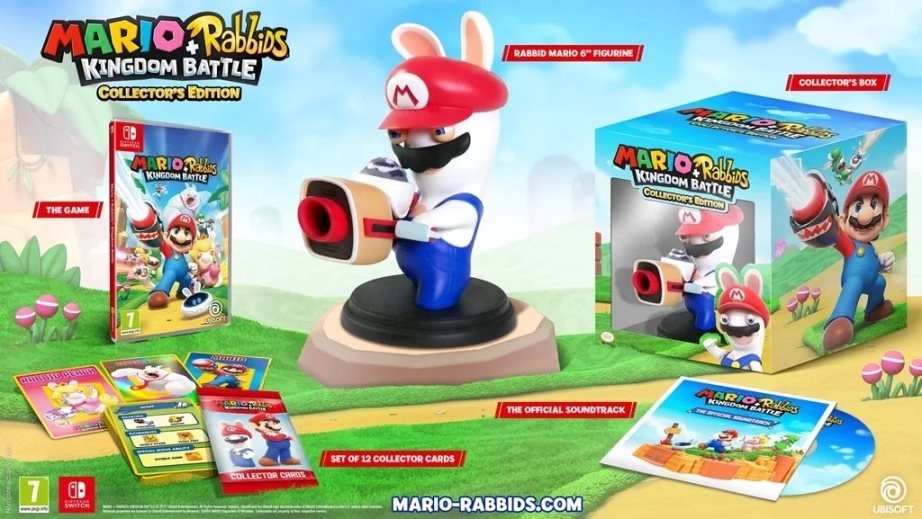 Mario Rabbids Kingdom Battle Collector S Edition On The Way Pre Order Bonus Amiibo Support Nintendo Everything