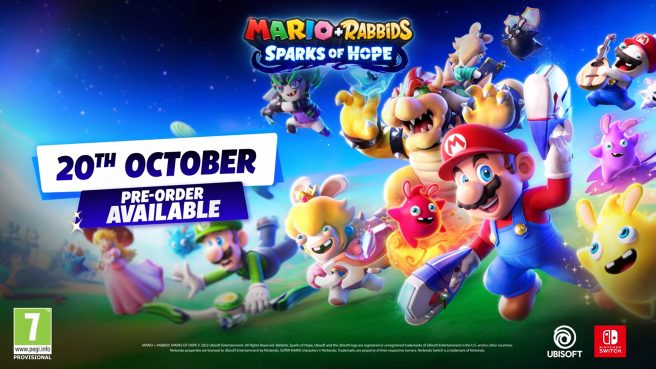 mario rabbids sparks hope trailers