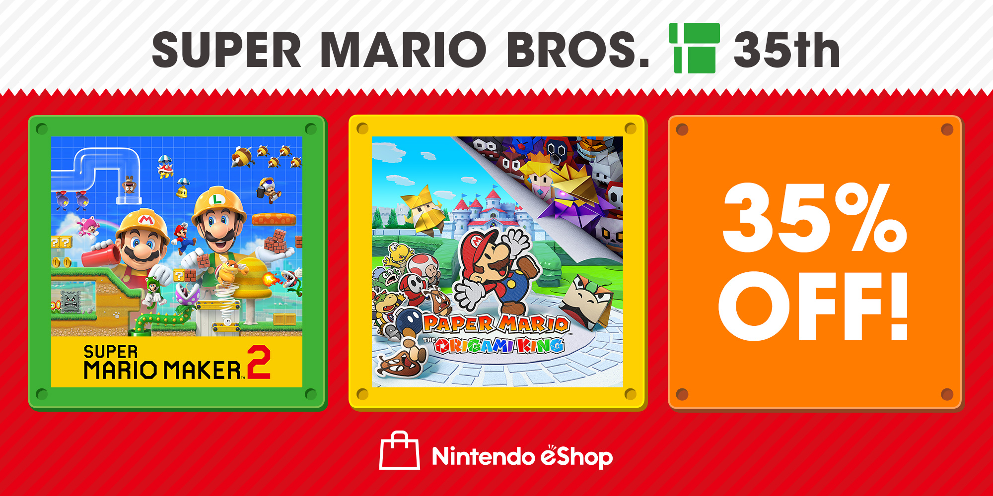 Super Mario Bros. 35  Aplicações de download da Nintendo Switch