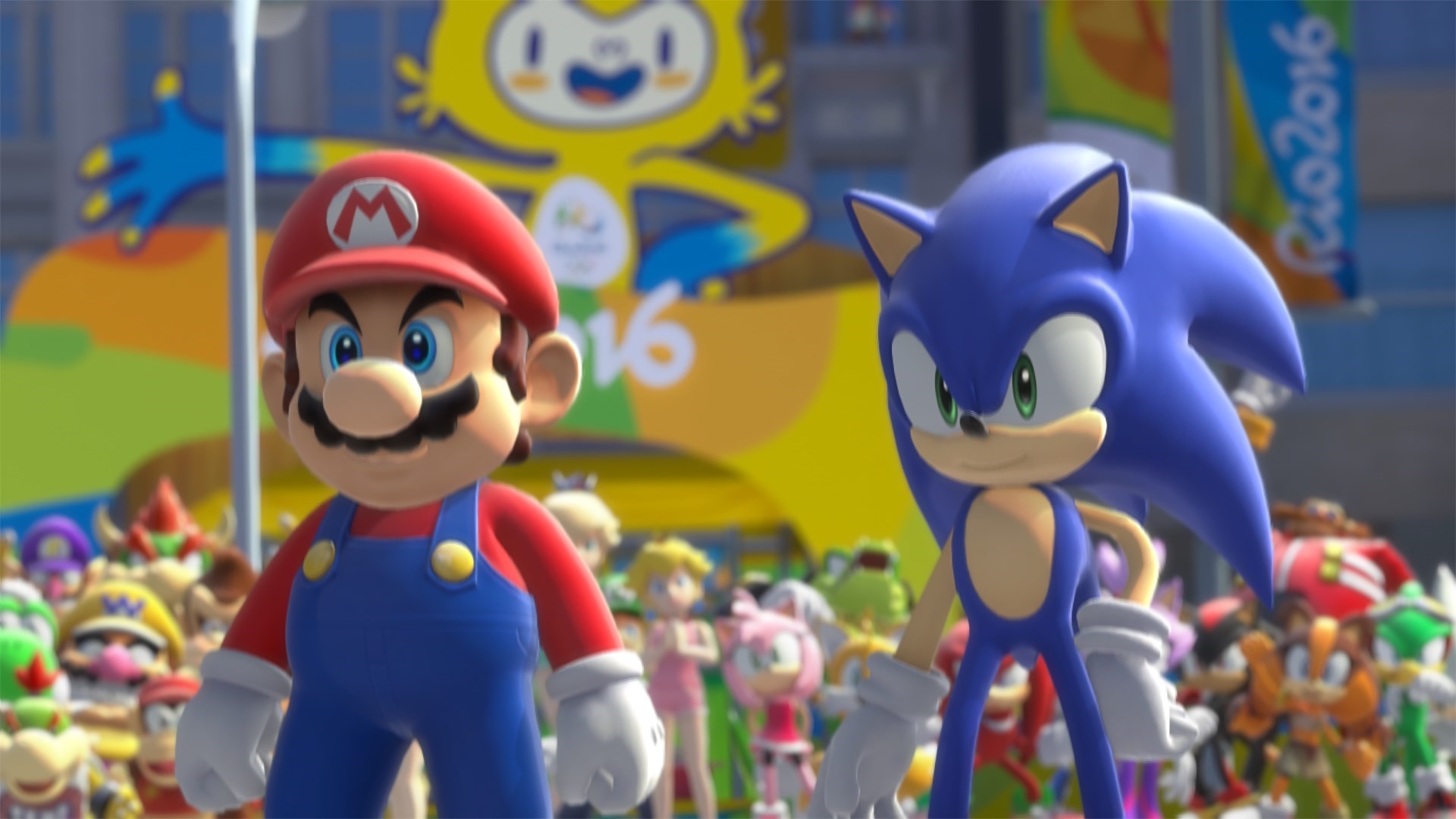 Mario & Sonic at the Rio 2016 Olympic Games Wii U boxart, screenshots