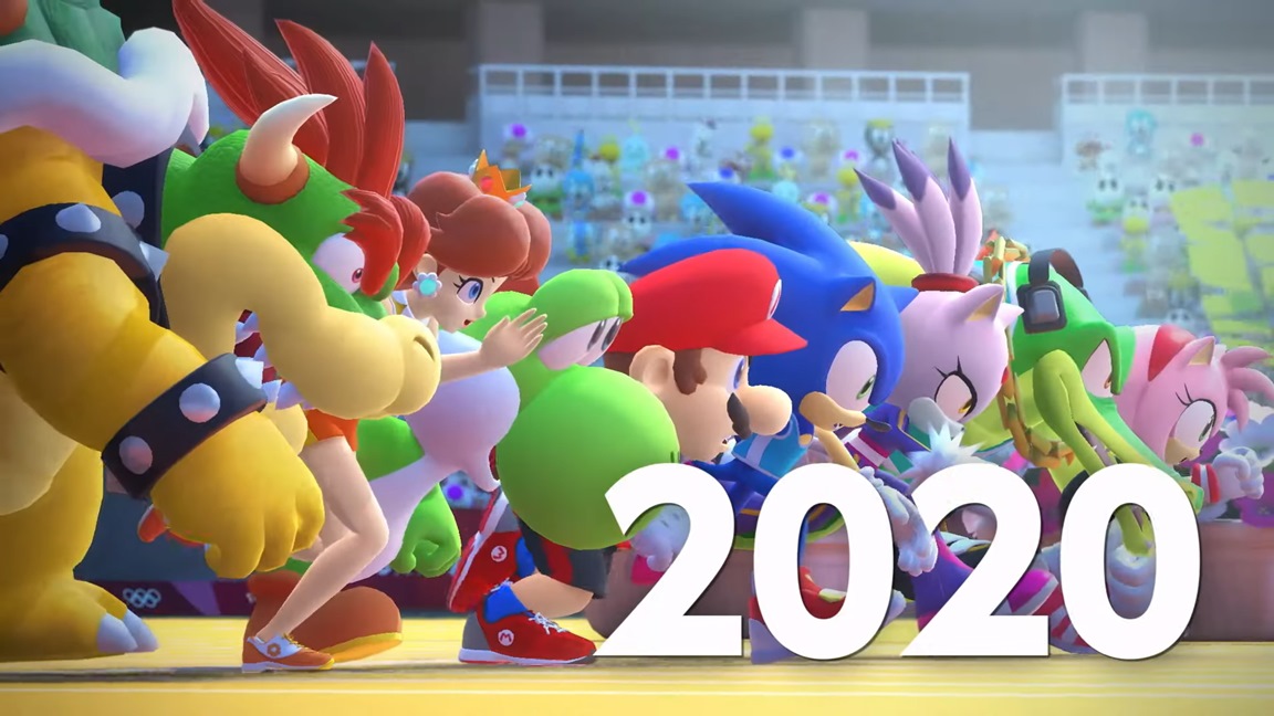 Japanese Mario Sonic At The Olympic Games Tokyo 2020 Trailer