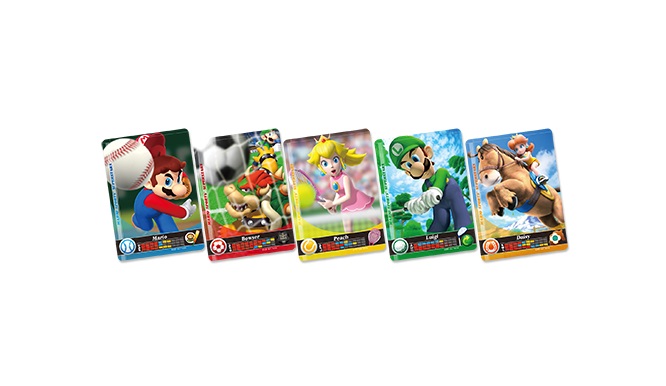 mario kart amiibo cards