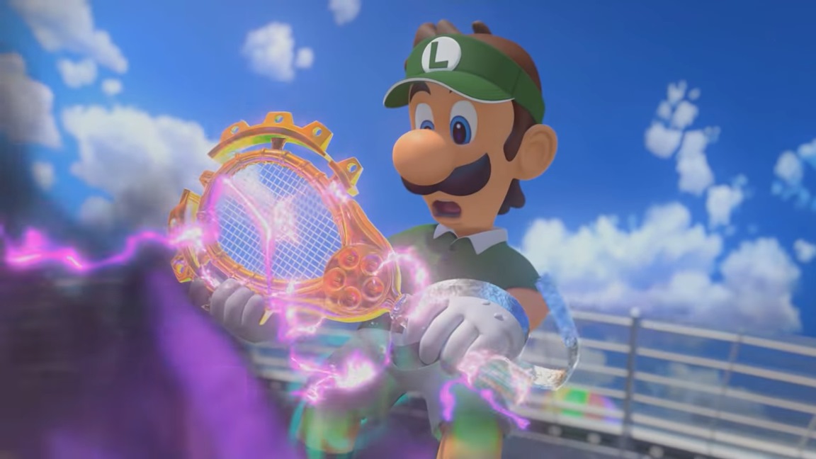 luigi mario tennis aces