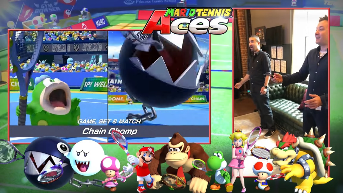 mario tennis aces videos