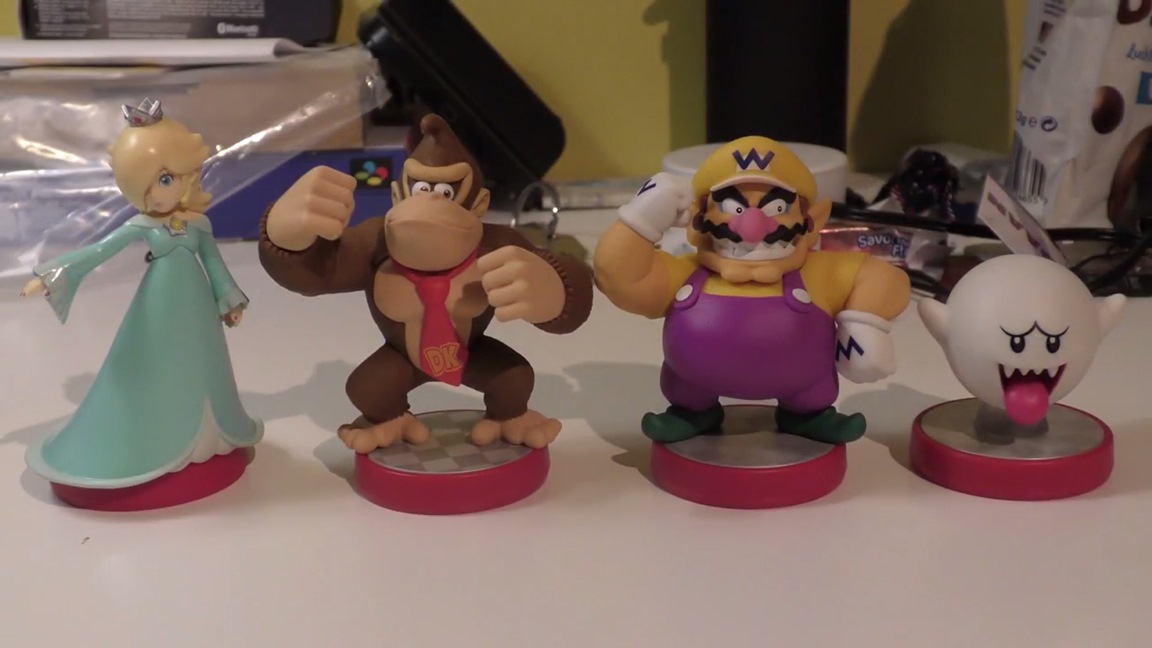 Nintendo 3DS - Amiibo Super Mario - Donkey Kong Figurina