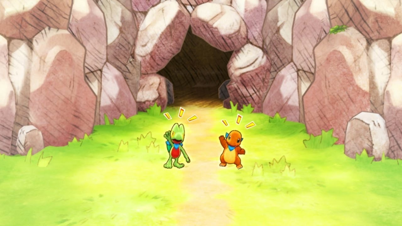 New Japanese Pokemon Mystery Dungeon: Rescue Team DX gameplay video