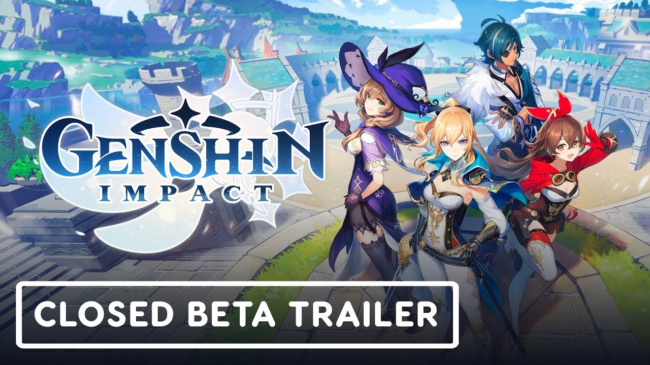 Genshin Impact closed beta mobile and PC announcement trailer