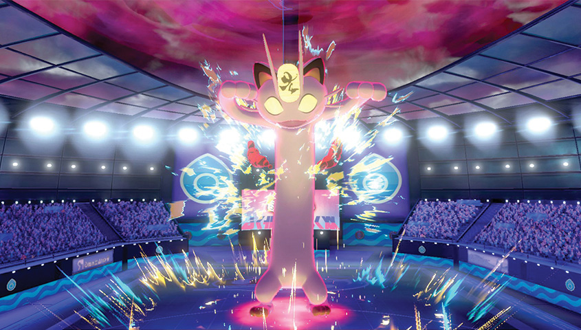 Pokemon Swordshield Gigantamax Pikachu Eevee Charizard Meowth Butterfree Footage