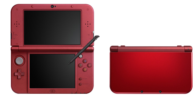 3ds metallic red