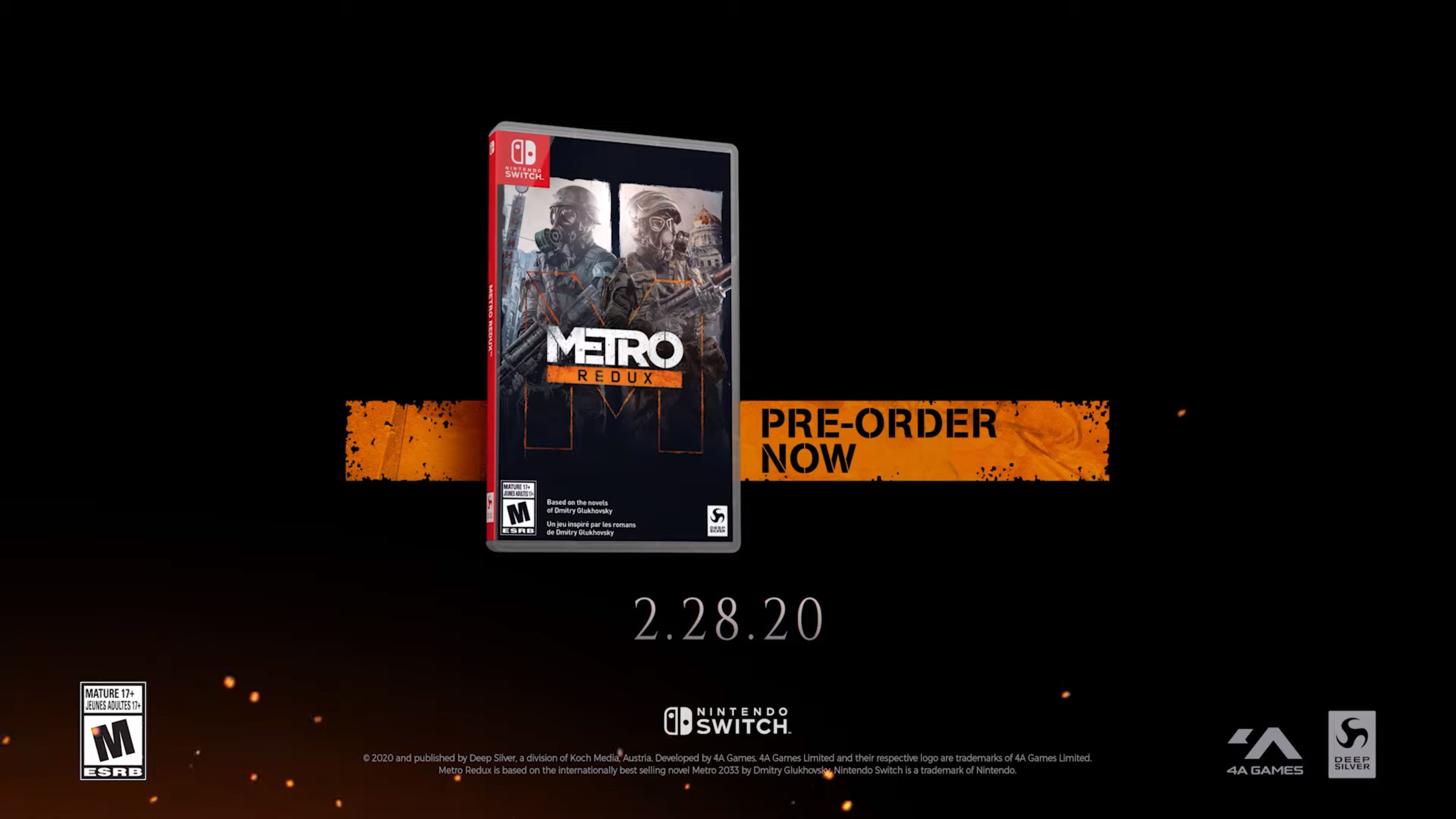 Metro redux nintendo switch обзор