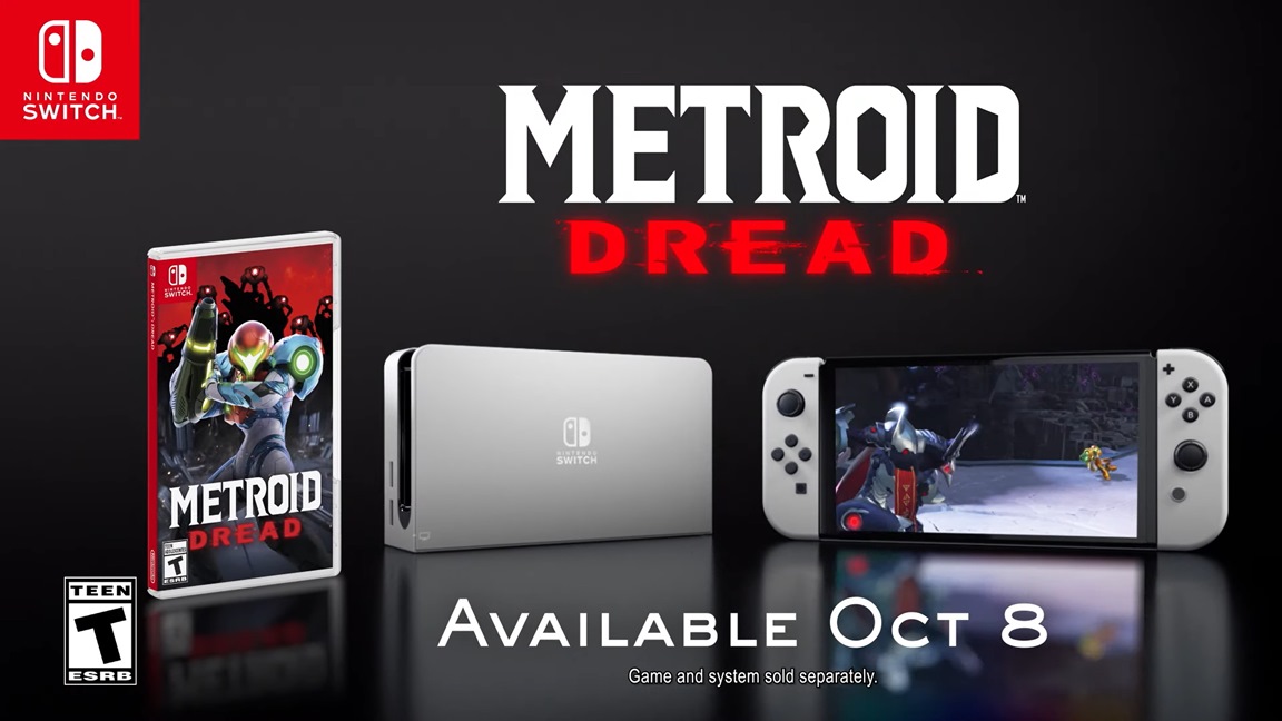 A First Look at 'Metroid: Dread' and the New Nintendo Switch OLED