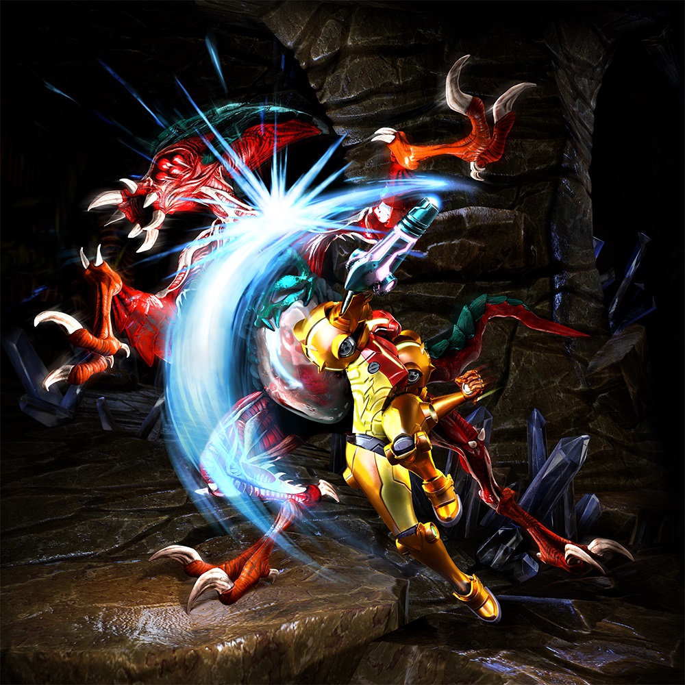 Two new pieces of art for Metroid: Samus Returns