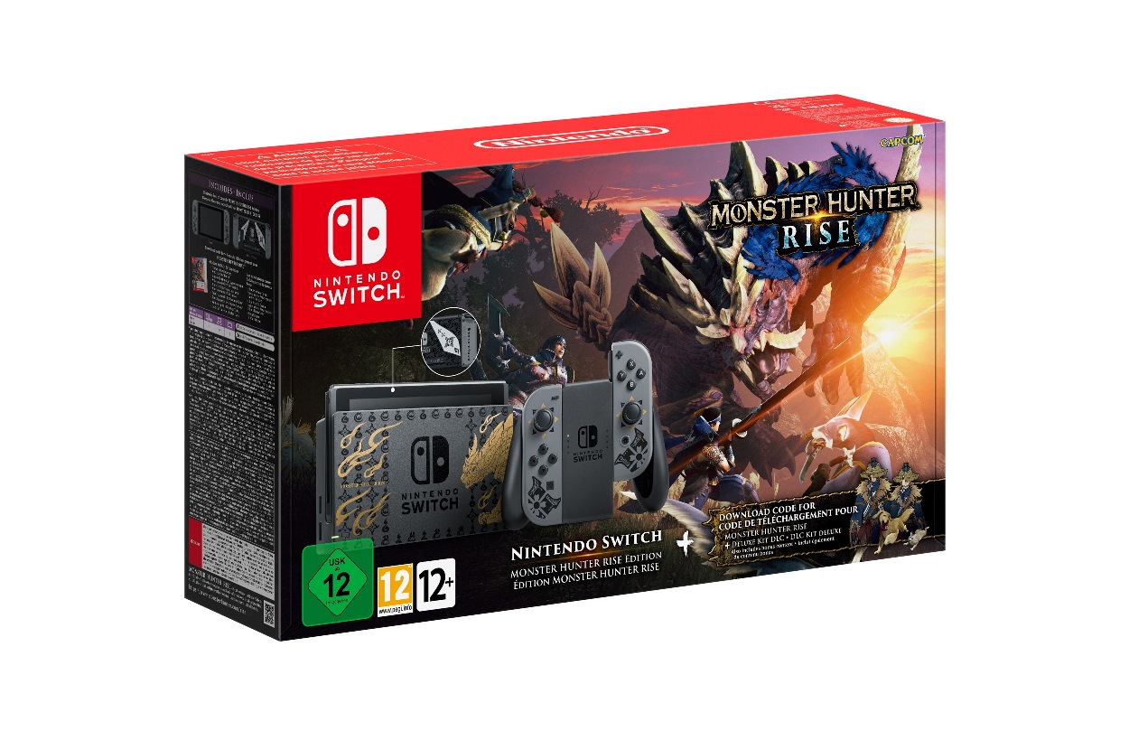 Monster Hunter Rise Switch bundle up on 