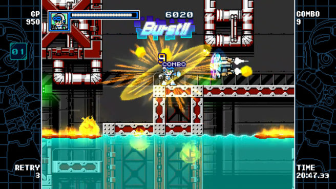 Mighty Gunvolt Burst, De Mambo hitting the Japanese Switch eShop next month