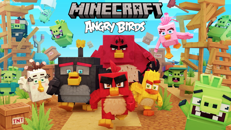 minecraft angry birds