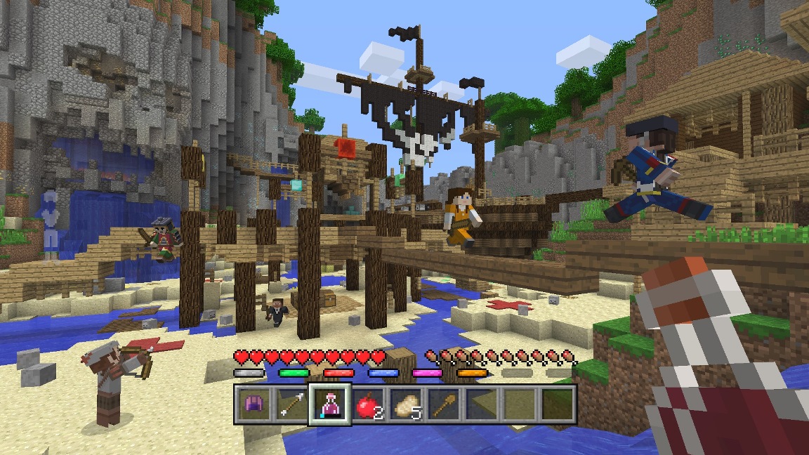 Minecraft Console Editions Get Tumble Minigame